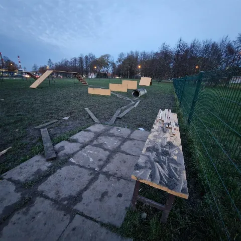 Šunų aikštelė Baltijos pr. (Gedminai), Klaipėda