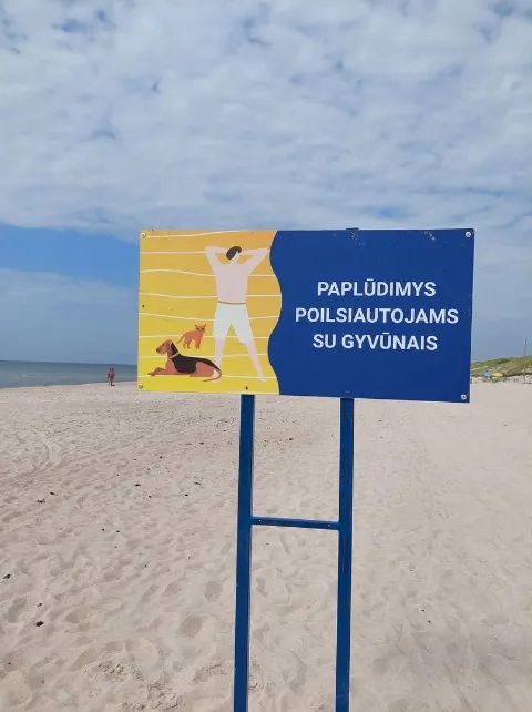 Šventosios šunų (gyvūnų) paplūdimys, Palanga