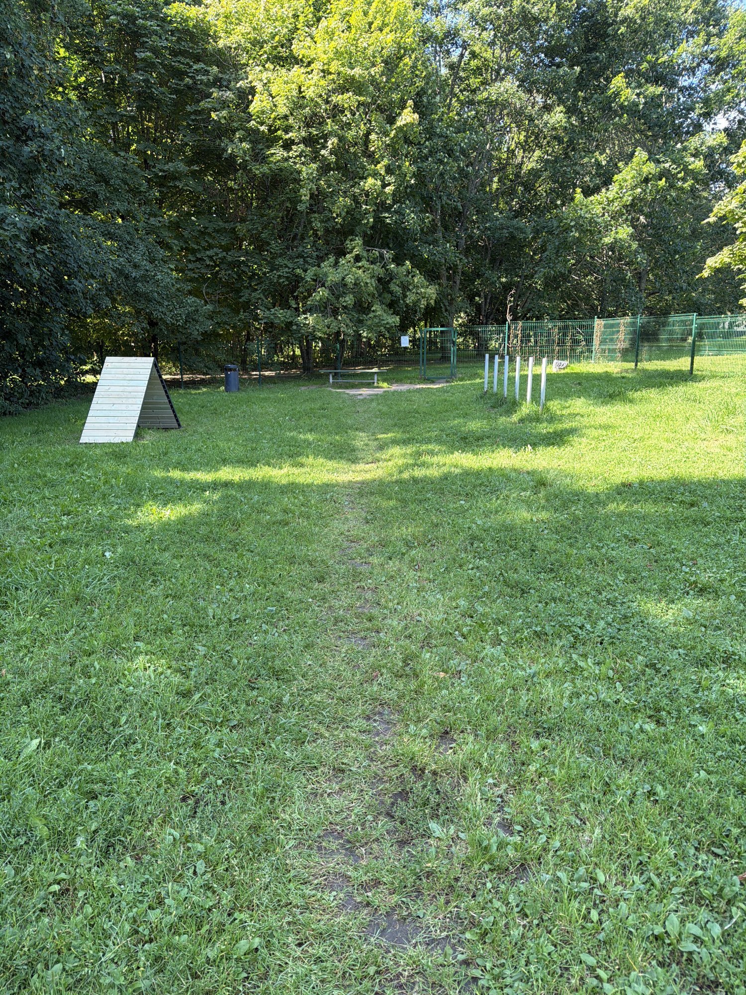 Žaliųjų Ežerų g. šunų dresūros aikštelė — nuotrauka 2
